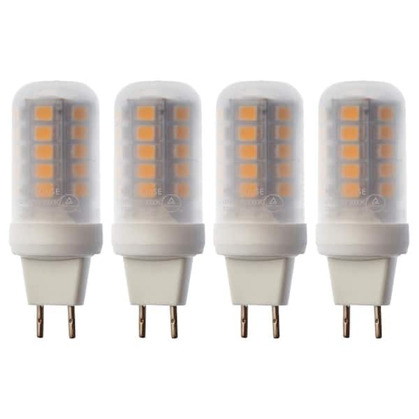 Resten Frø Stifte bekendtskab Newhouse Lighting 20-Watt Equivalent GY6.35 Halogen Replacement LED Light  Bulb Warm White (4-Pack) GY6-2320-4 - The Home Depot