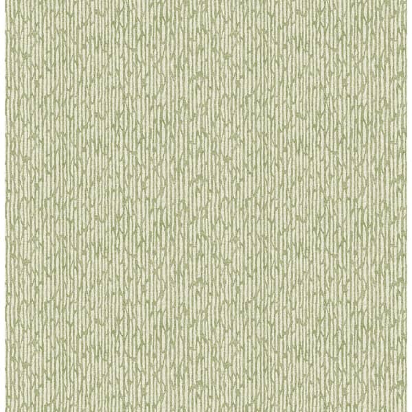 A-Street Prints Mackintosh Green Textural Wallpaper Sample