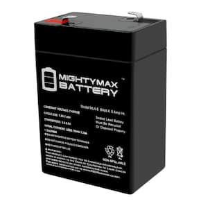 6V 4.5AH Replacement Battery for Long Way LW-3FM4.5J + 6V Charger