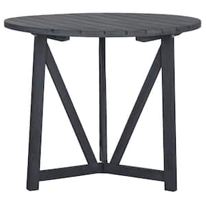 Cloverdale Ash Grey Round Outdoor Dining Table