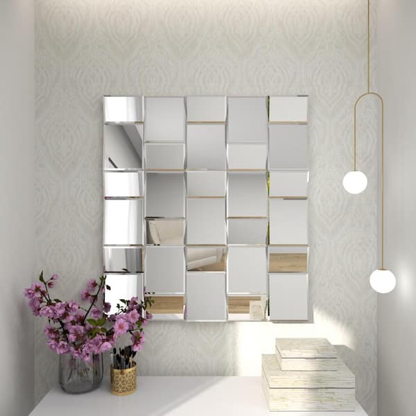 Decmode 39 in. Wall Mirror