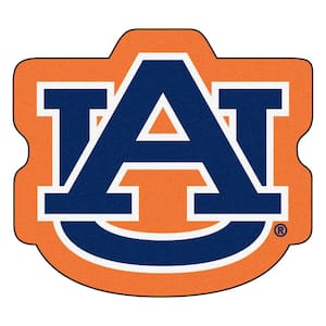 NCAA Auburn University Orange 3 ft. x 4 ft. Specialty Area Rug
