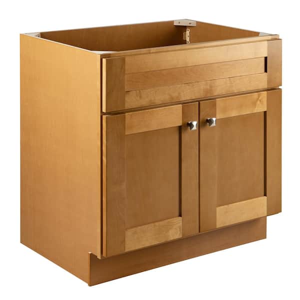 Design House Brookings Plywood 30 in. W x 21 in. D 2-Door Shaker Style Bath Vanity Cabinet Only in Birch (Ready to Assemble)