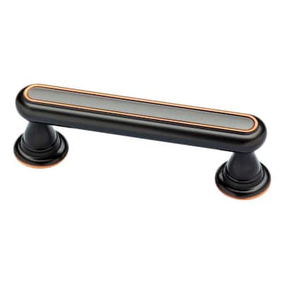 Porter 3 in. (76 mm) Oil Rubbed Bronze Cabinet Drawer Pull