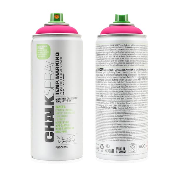 MONTANA 11 oz. Pink Chalk Spray Paint