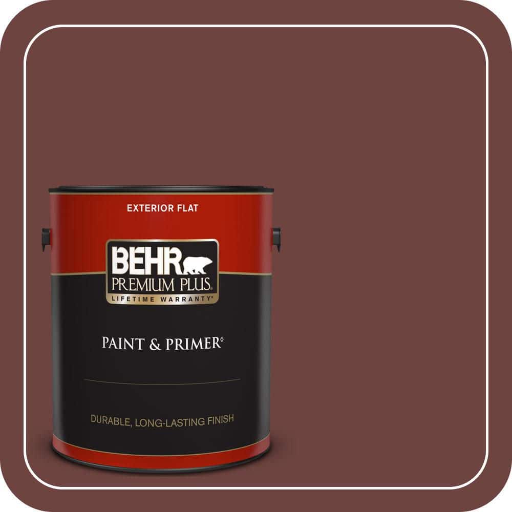 1 gal. #ECC-31-3 Autumn Leaves Flat Exterior Paint & Primer price history on PriceWatchPro