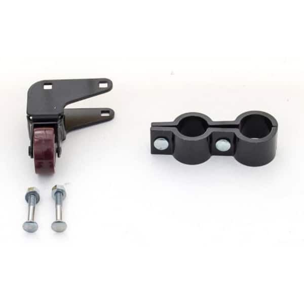 4 in. H x 1 in. W Metal Fence Swing Gate Wheel for Portable Security Fence Panel