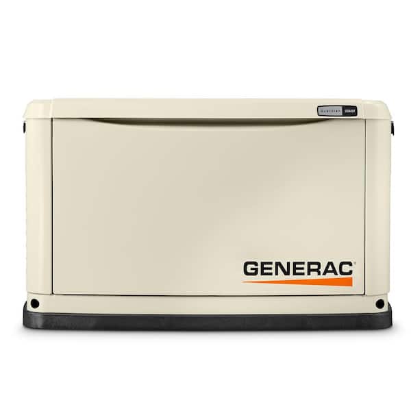 Generac 20,000-Watt Air Cooled Standby Generator with Whole House 200 Amp Automatic Transfer Switch