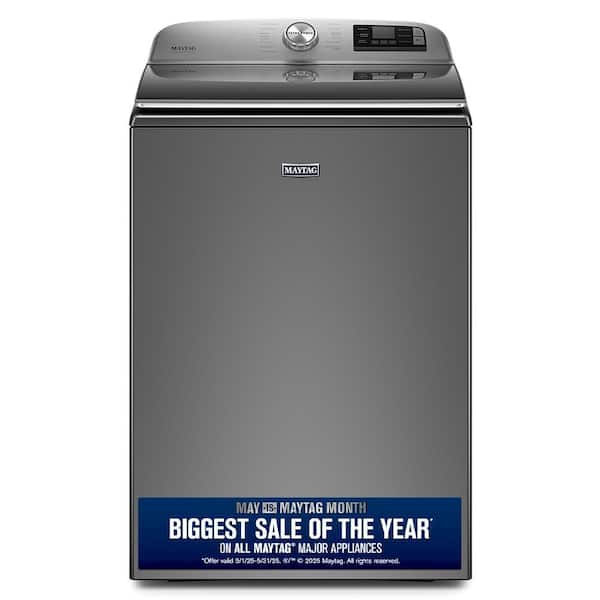 5.3 cu. ft. Smart Capable Metallic Slate Top Load Washing Machine with Extra Power, ENERGY STAR