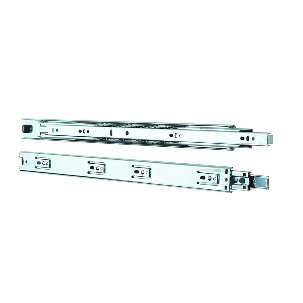 Knape Vogt 4100 Series 20 In Side Mount Full Extension Ball Bearing Drawer Slide 1 Pair 2 Pieces 4100p 20 The Home Depot