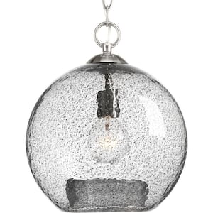 Malbec Collection 1-Light Brushed Nickel Pendant