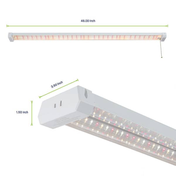 Westinghouse 48 in. 38-Watt Indoor White LED Full Spectrum Grow