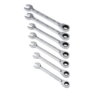Metric Ratcheting Wrench Set (7-Piece)