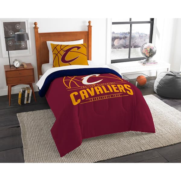 THE NORTHWEST GROUP Cavaliers 2-Piece Multi Color Polyester Reverse Slam Twin Comforter Set