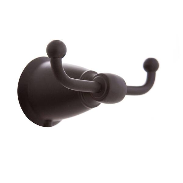 ARISTA Northland Collection Double Robe Hook in Matte Black