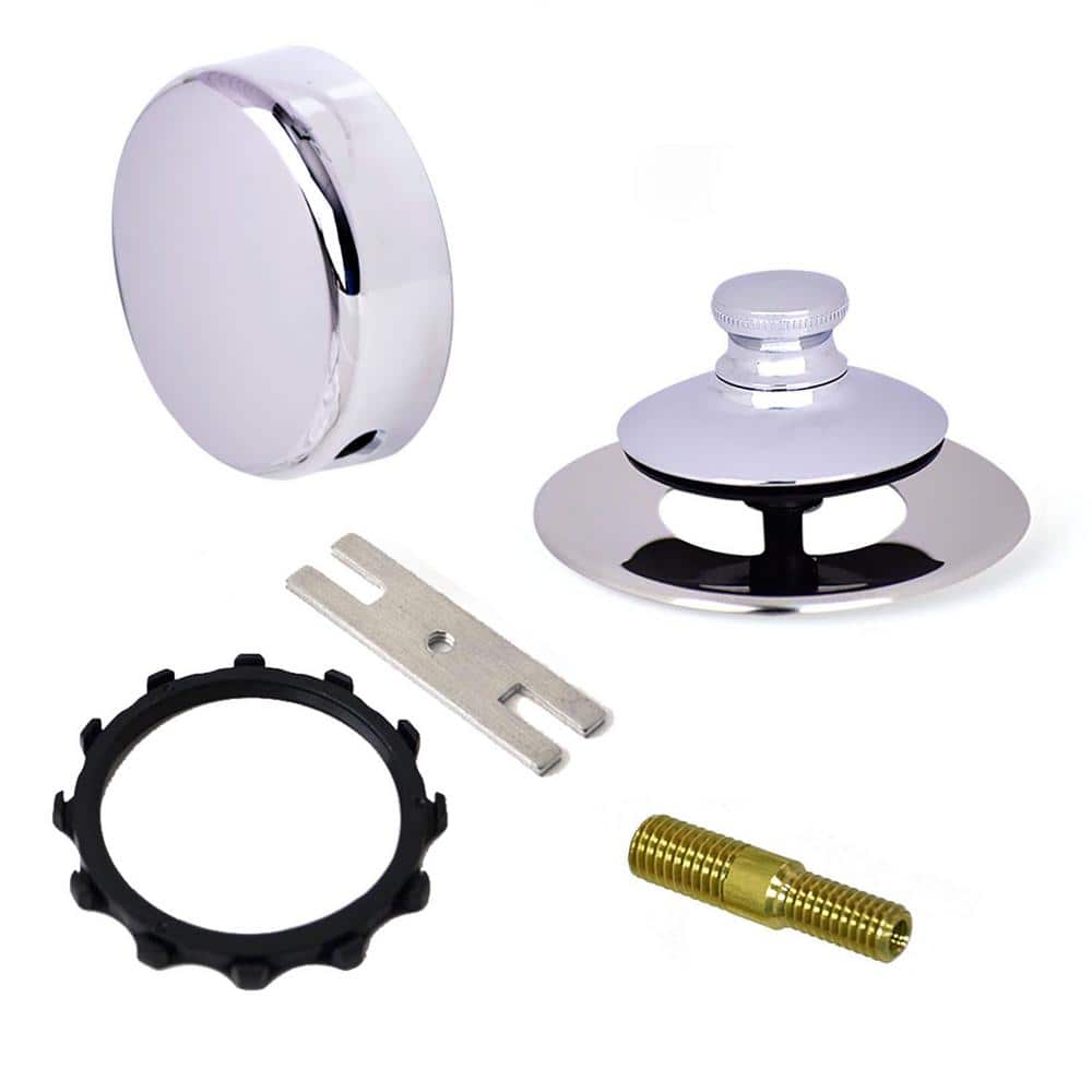 Watco Universal NuFit Push Pull Bathtub Stopper, Innovator of Kit with