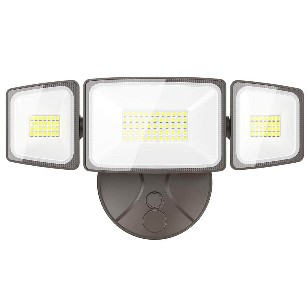 IP65 Waterproof 400 Watt Equivalent 6000 Lumen 180° Brown Integrated LED F