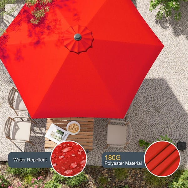 coral coast 8 x 11 ft rectangle patio umbrella California Umbrella 11x8' Rectangular Market Umbrella