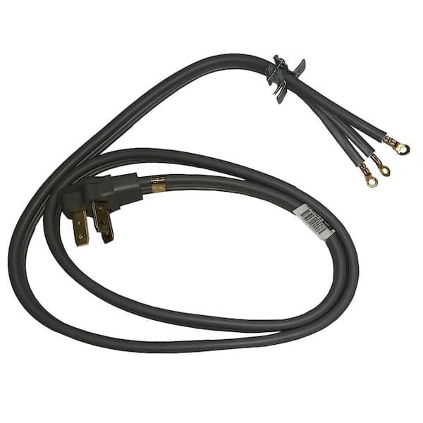 HDX 6 ft. 6/3 50 Amp 3-Prong Range Power Cord, Grey HD#626-634