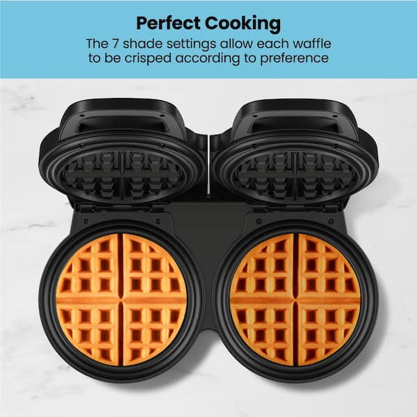 https://images.thdstatic.com/productImages/b81e5e0c-6d02-4661-96d2-e2ce1256c19b/svn/black-chefman-waffle-makers-rj04-ao-8d-ss-44_600.jpg