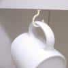 OOK 7/8 in. White Cup Hook (40-Pack) 55543 - The Home Depot