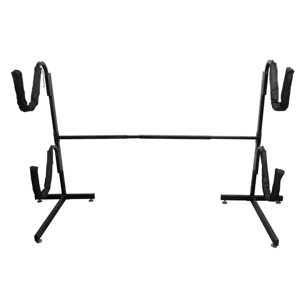 Heavy-Duty Black Steel Kayak/SUP Standing Storage Rack