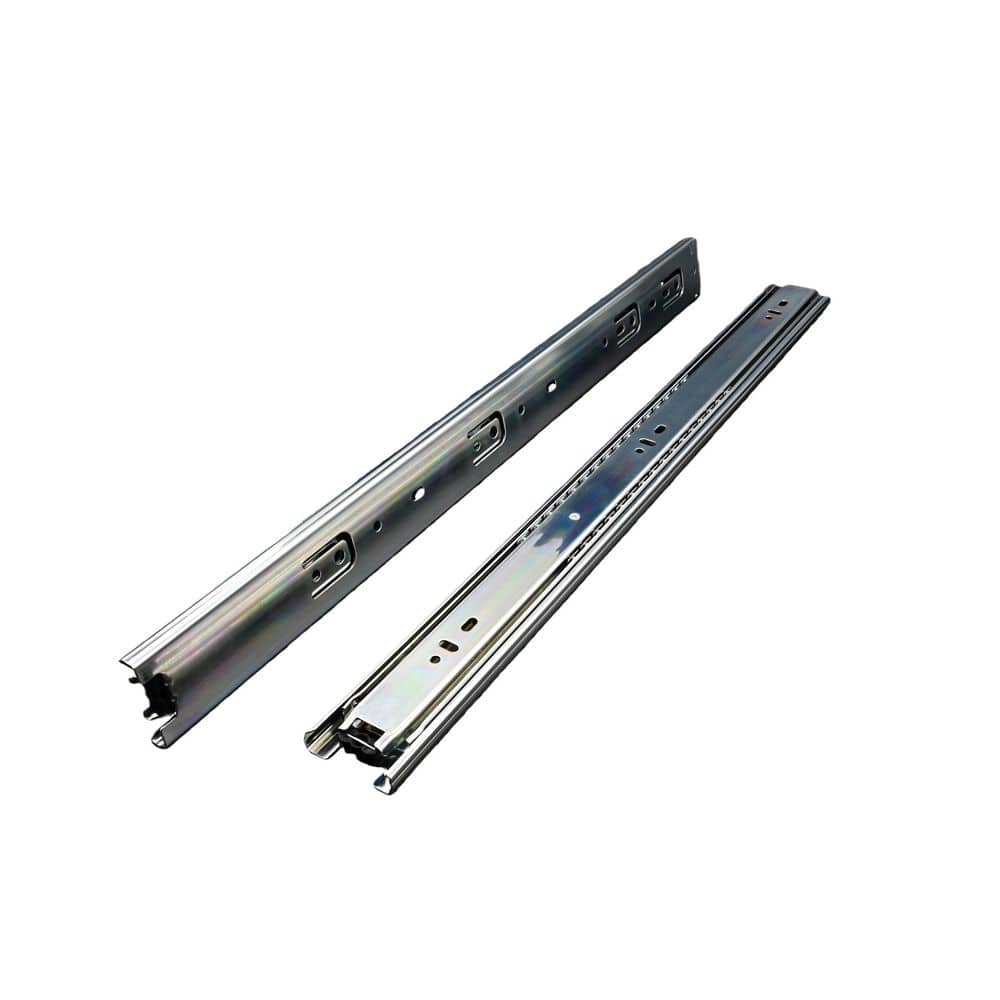 Everbilt - 20 in. Full Extension Side Mount Ball Bearing Drawer Slide Set (1-Pair)