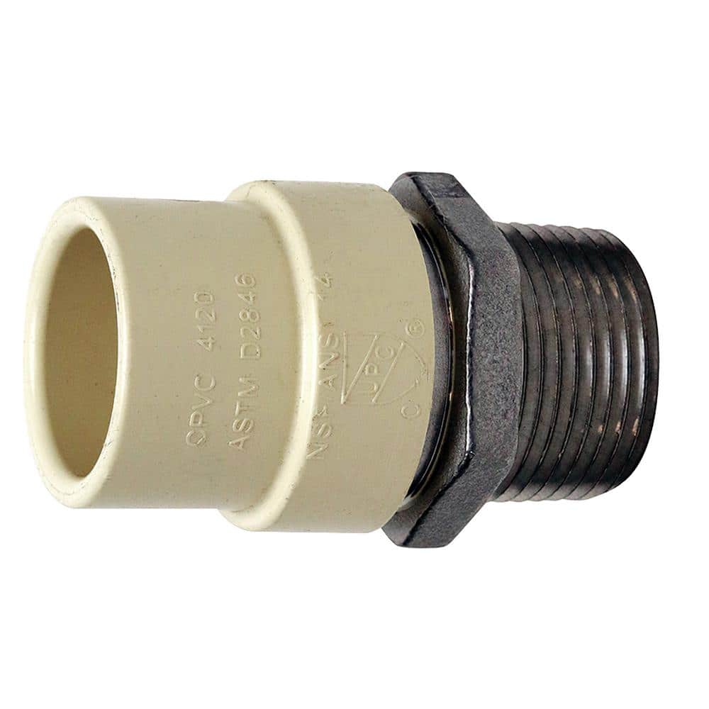 3/4 in. x 3/4 in. CPVC CTS Slip Stainless Steel MNPT Adapter price history on PriceWatchPro