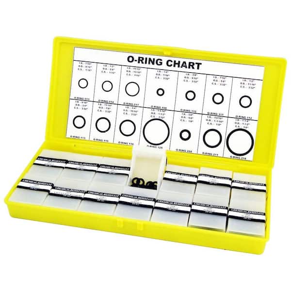 JAG PLUMBING PRODUCTS Pro Pack O-Ring Assortment Kit (110-Piece)