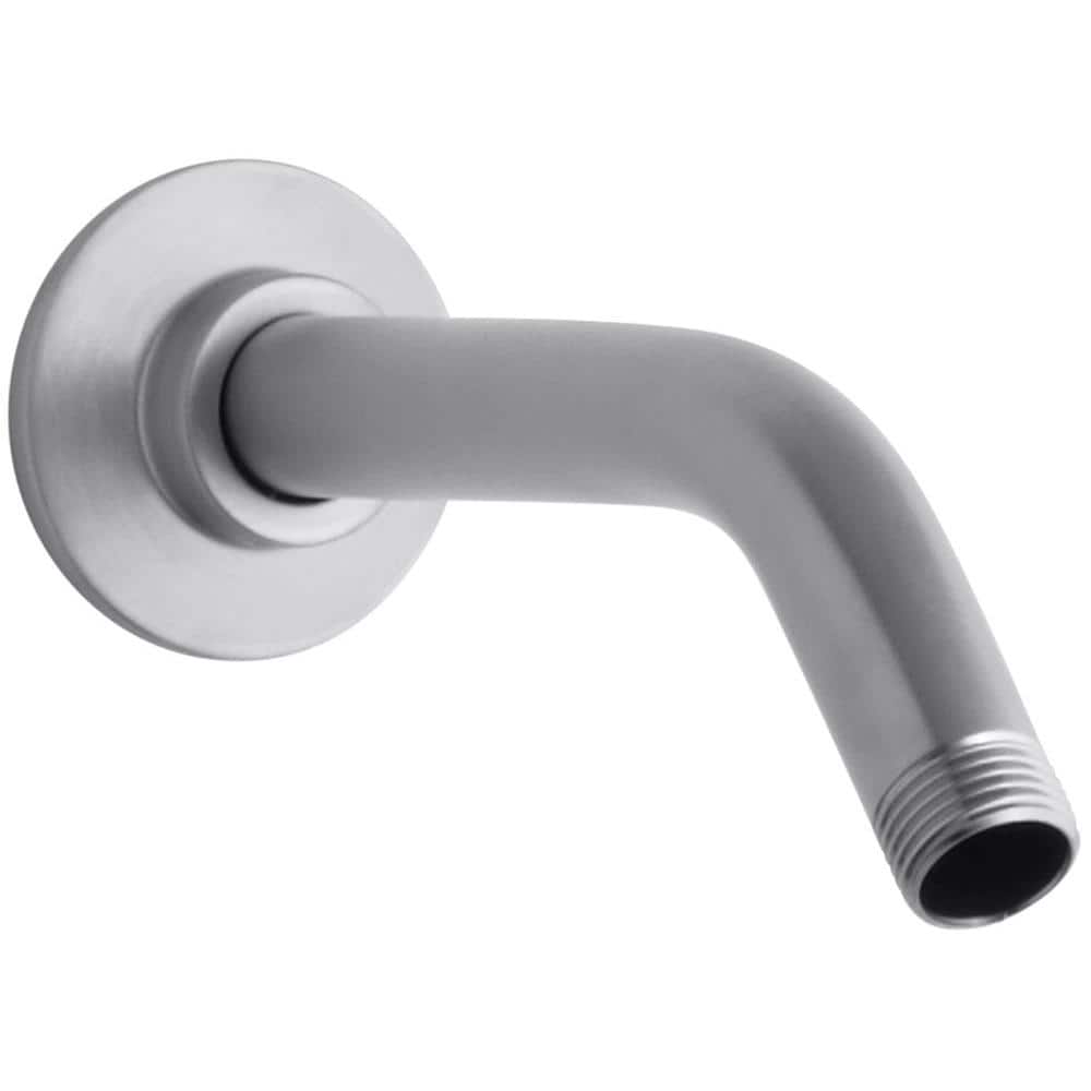 7-1/2 in. Shower Arm and Flange in Brushed Chrome