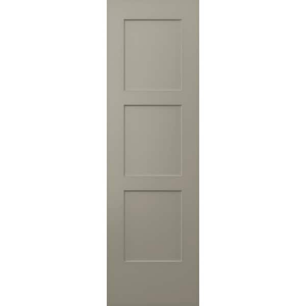 JELD-WEN 24 in. x 80 in. Birkdale Desert Sand Paint Smooth Hollow Core Molded Composite Interior Door Slab