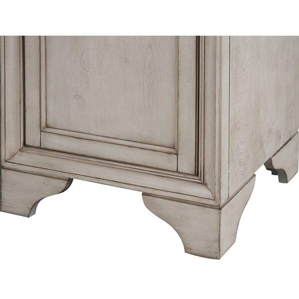 Home Decorators Collection Hazelton 18 In W X 15 In D X 67 1 2 In H Bathroom Linen Cabinet In Antique Grey Hzagl1867 The Home Depot