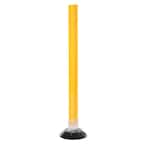 36 in. X 3.25 in. Yellow Surface Mount Flexible Stakes