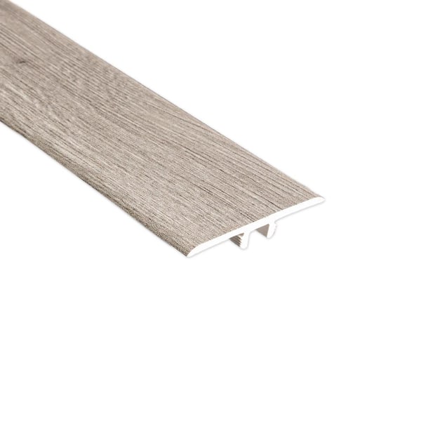 INHAUS SURFACES Garrett Oak Hybrid Resilient 0.28 in. T x 1.86 in. W x 72 in. L Waterproof T-Molding