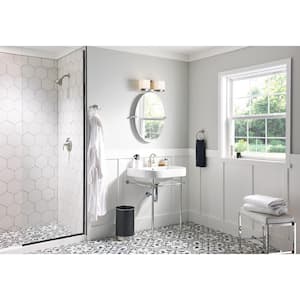 Sarona Single Hole Single-Handle Bathroom Faucet in Spot Resist Brushed Nickel