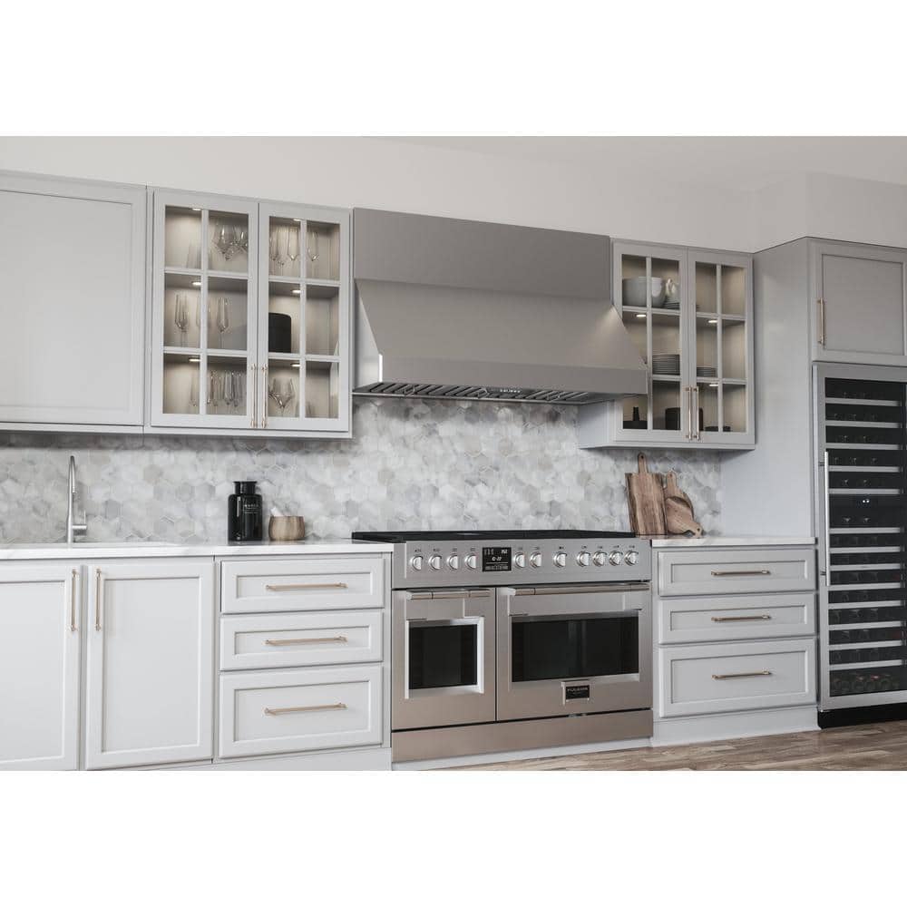 Tempest II 42 Inch Stainless Steel Convertible Wall Mounted Range Hood