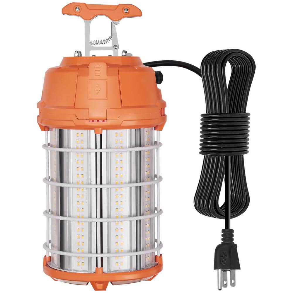 VEVOR LED Temporary Work Light 150W 20000lm Portable Hanging