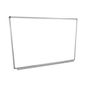 60 in. W x 40 in. H Wall Mounted Magnetic Whiteboard