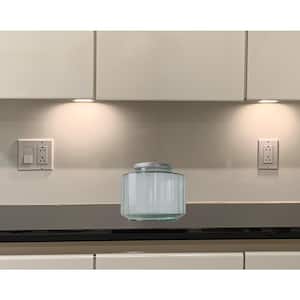 French Home Recycled Glass 6 qt. Storage Jar