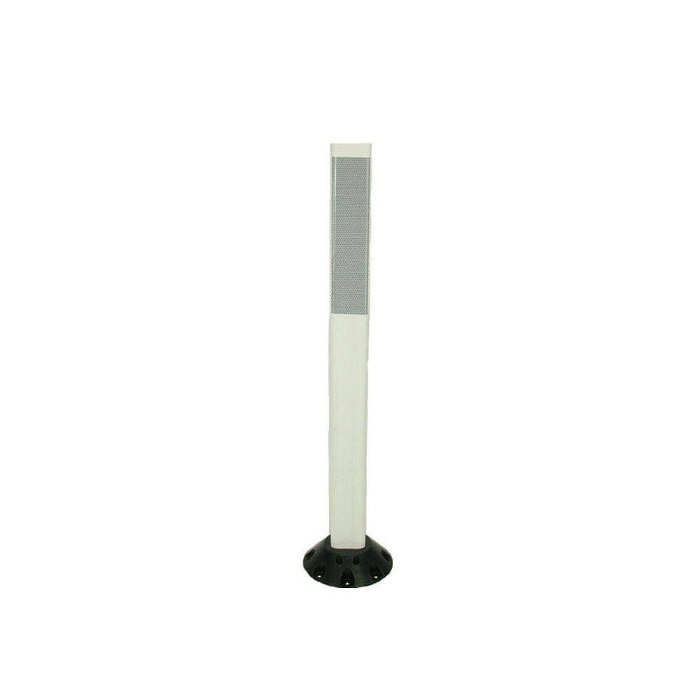 36 in. Repo Post Workzone White Delineator Post with Base and 3 in. x 12 in. High-Intensity Strip price history on PriceWatchPro