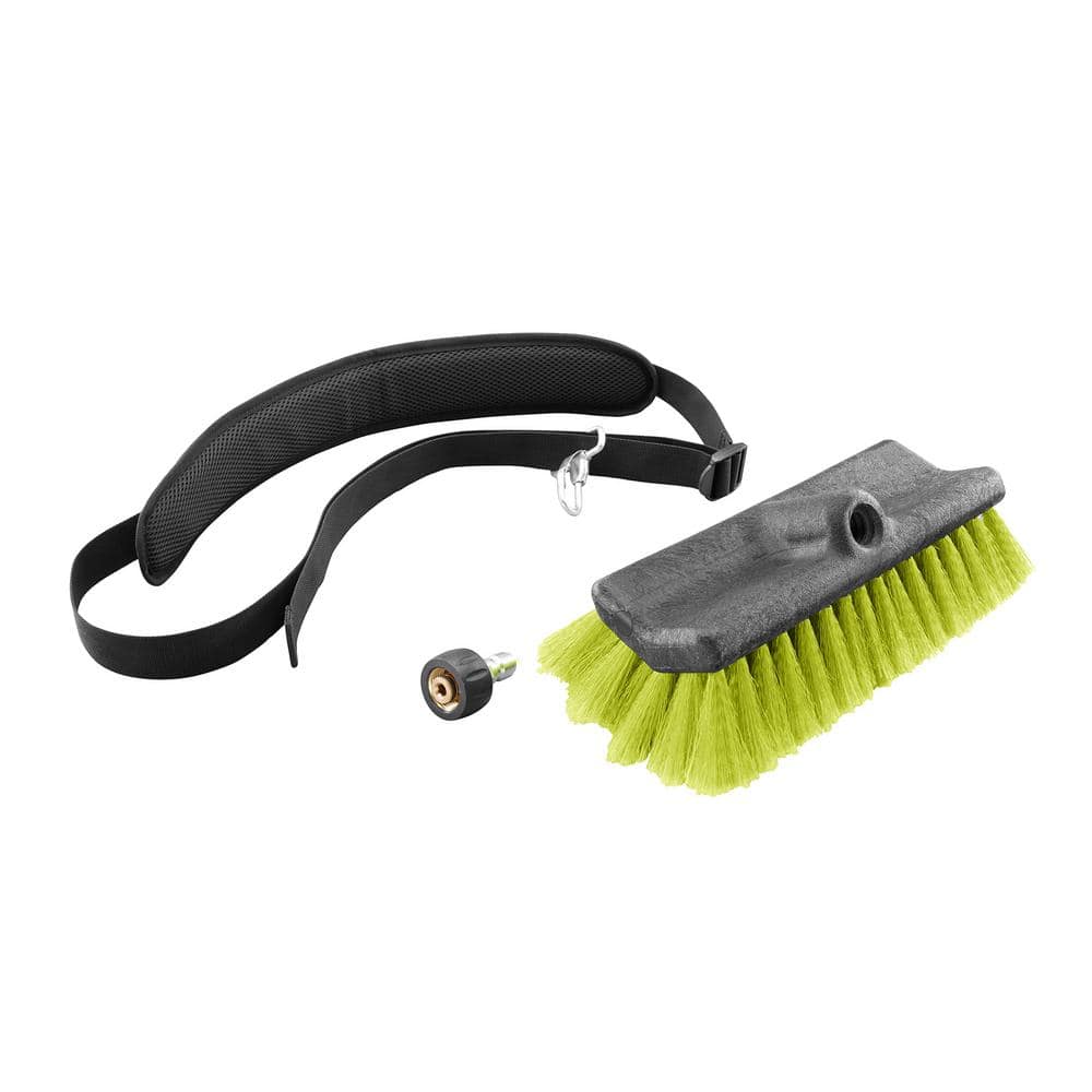 18 ft. Telescoping Extension Pole with Brush for Pressure Washers