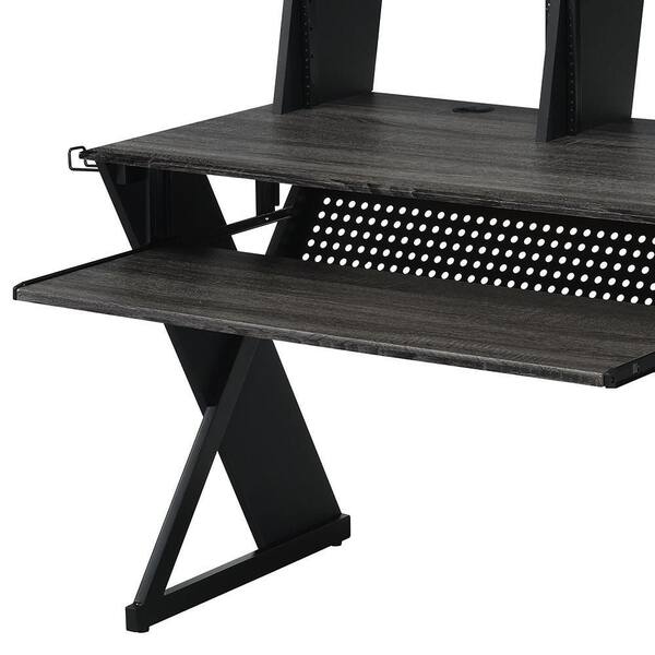 アクメACME Furniture TABLE / BLACK Amazon.com: Acme Furniture Rectangular Music Desk Table with