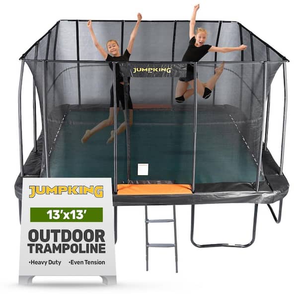 13 ft. x 13ft. Heavy-Duty Square Trampoline