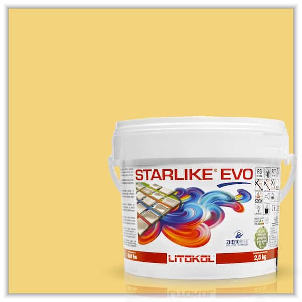 The Tile Doctor Glamour Collection 600 Giallo Vaniglia Starlike EVO Epoxy Grout