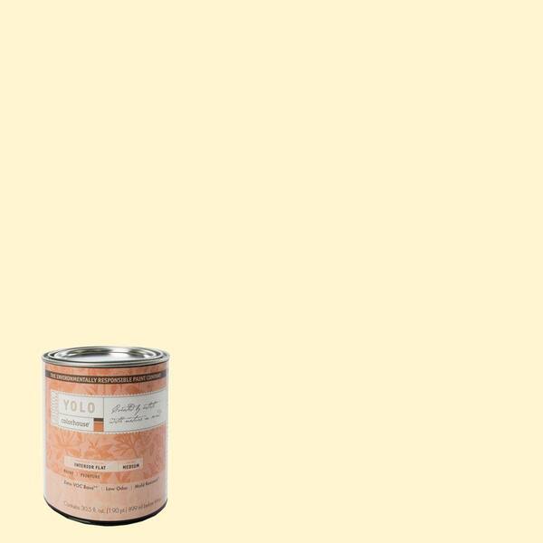 YOLO Colorhouse 1-Qt. Air .04 Flat Interior Paint-DISCONTINUED