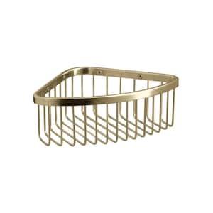 Medium Shower Basket in Vibrant French Gold