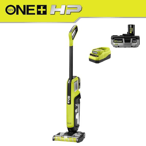 ONE+ HP 18V Cordless High-Capacity Stick Vacuum Kit with 4.0 Ah Battery and Charger