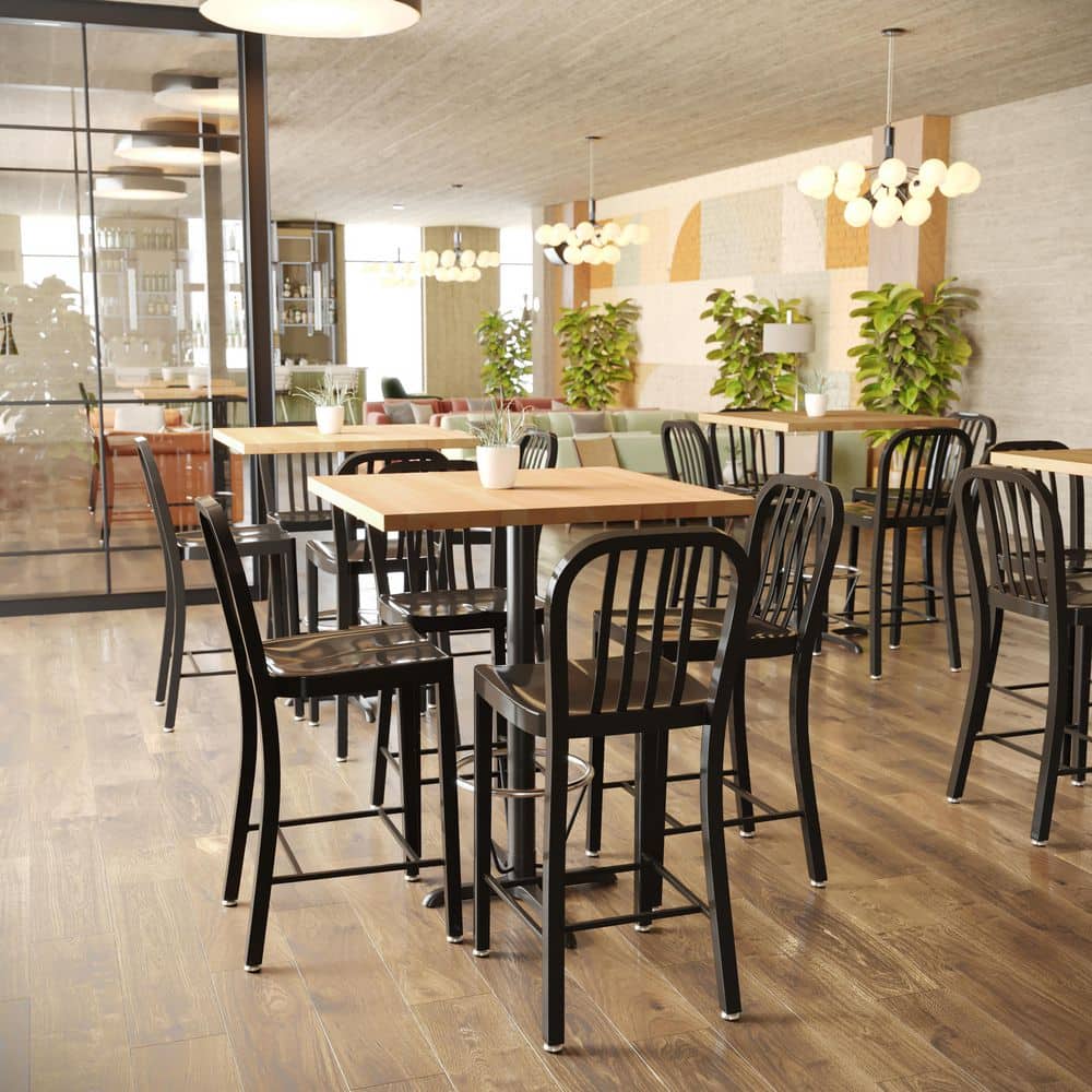 Bennett 1-Piece 1.5 in. Thick Square Natural Solid Wood Top Indoor Table Top Only (Seats 4) price history on PriceWatchPro