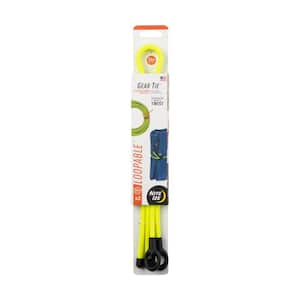 24 in. Neon Yellow Gear Tie Loopable (2-Pack)