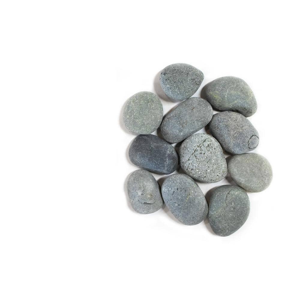 Large Black 50 lb 50Lb Decorative Polished Pebbles/River Rocks/Aquarium Gravel 